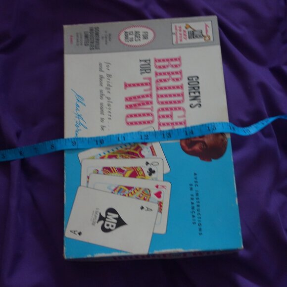 Vintage 1964  Milton Bradley Goren's Bridge for Two R4401 For Ages 12 To Adult - Picture 3 of 16